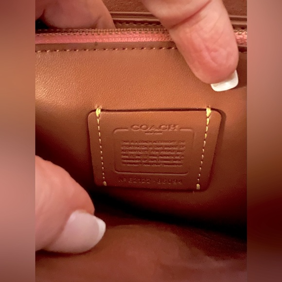 COACH TABBY Leather Chain Crossbody Wallet Clutch - FREE SHIPPING! - Picture 10 of 15